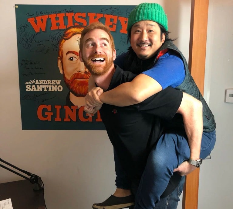 Bobby Lee and Andrew Santino