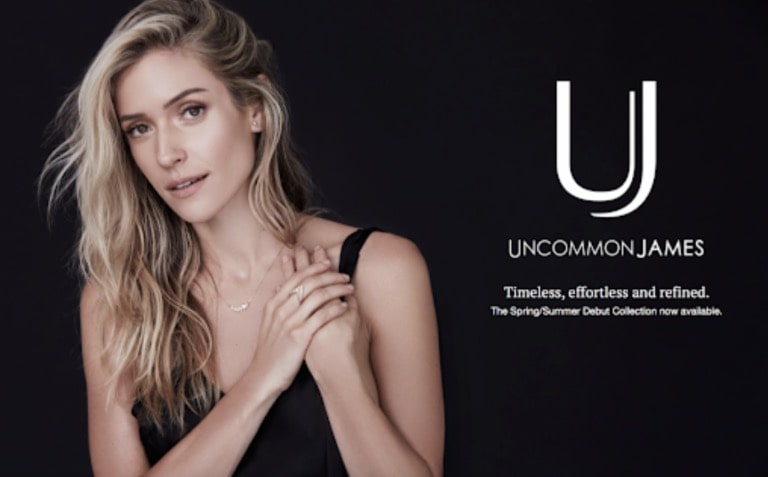 Kristin Cavallari endorses jewelry brand Uncommon James